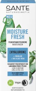 KREM DO TWARZY NAWILŻAJĄCY Z KWASEM HIALURONOWYM, SKWALANEM I ALOESEM ECO 50 ml - SANTE