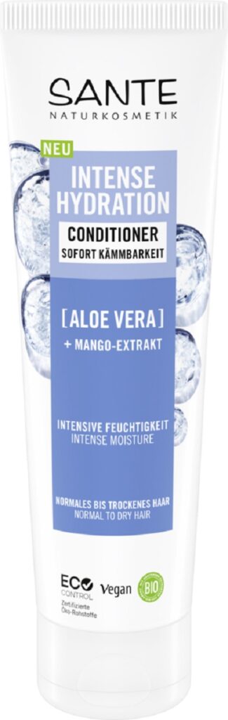 ODŻYWKA NAWILŻAJĄCA DO WŁOSÓW SUCHYCH ALOES I MANGO 150 ml – SANTE