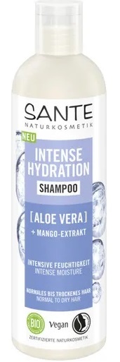 SZAMPON NAWILŻAJĄCY DO WŁOSÓW SUCHYCH ALOES I MANGO ECO 250 ml – SANTE