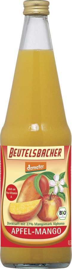 SOK JABŁKO – MANGO NFC DEMETER BIO 700 ml – BEUTELSBACHER