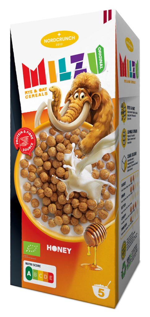 KULKI PROTEINOWE MIODOWE BIO 150 g – NORDCRUNCH (MILZU)