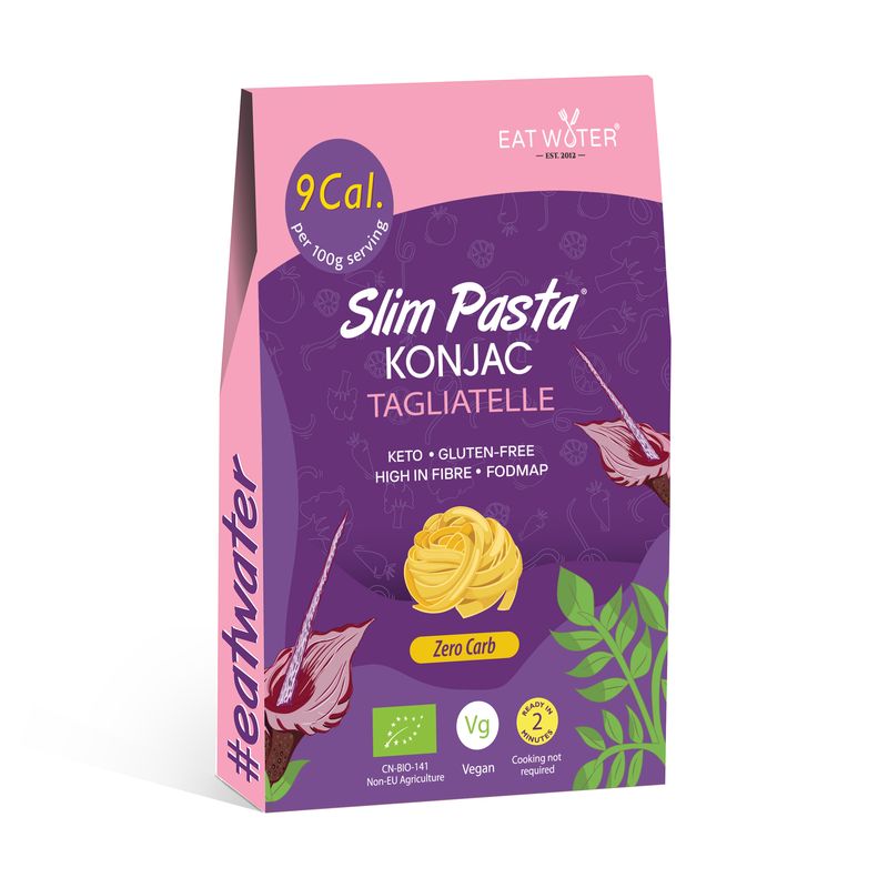 MAKARON (KONJAC) TAGLIATELLE BEZGLUTENOWY BIO 270 g (200 g) – SLIM (EAT WATER)