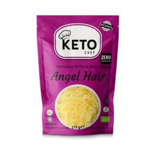 MAKARON (KONJAC) ANGEL HAIR BEZGLUTENOWY BIO 270 g (200 g) - KETO CHEF