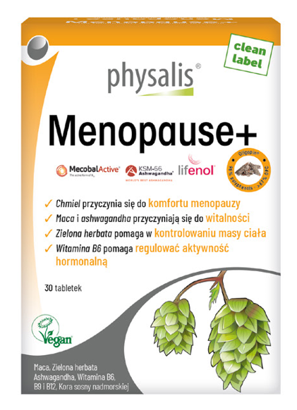 TABLETKI NA MENOPAUZĘ 30 szt. – PHYSALIS