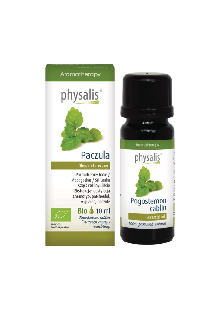 OLEJEK ETERYCZNY PACZULA BIO 10 ml – PHYSALIS