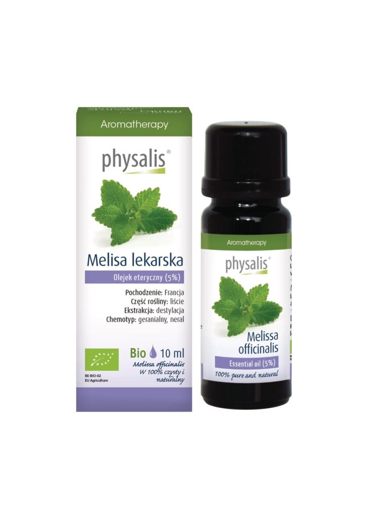 OLEJEK ETERYCZNY MELISA LEKARSKA BIO 10 ml – PHYSALIS
