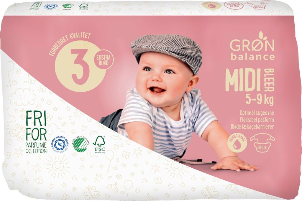 PIELUCHY MIDI ECO 5 – 9 kg (56 szt.) – GRON BALANCE