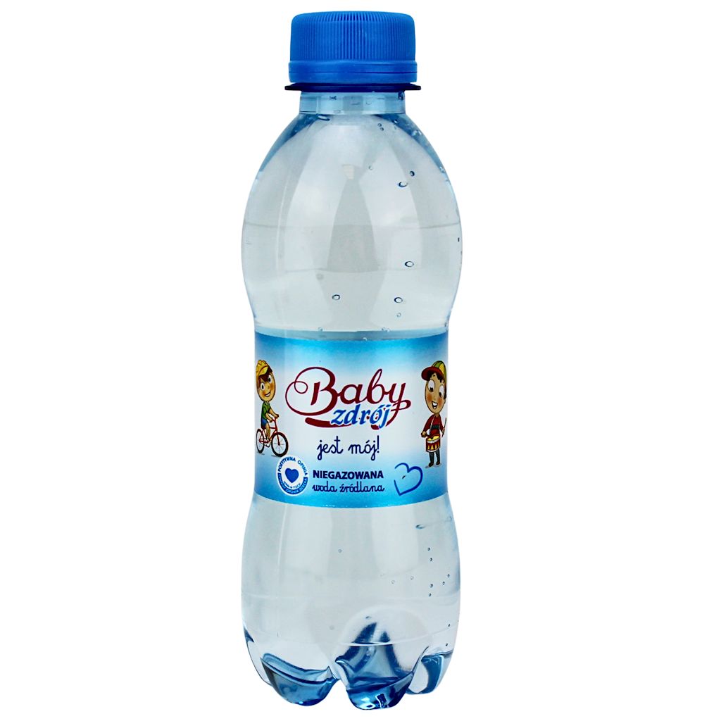 WODA ŹRÓDLANA NIEGAZOWANA BOY 250 ml – AQUA EAST (BABY ZDRÓJ)