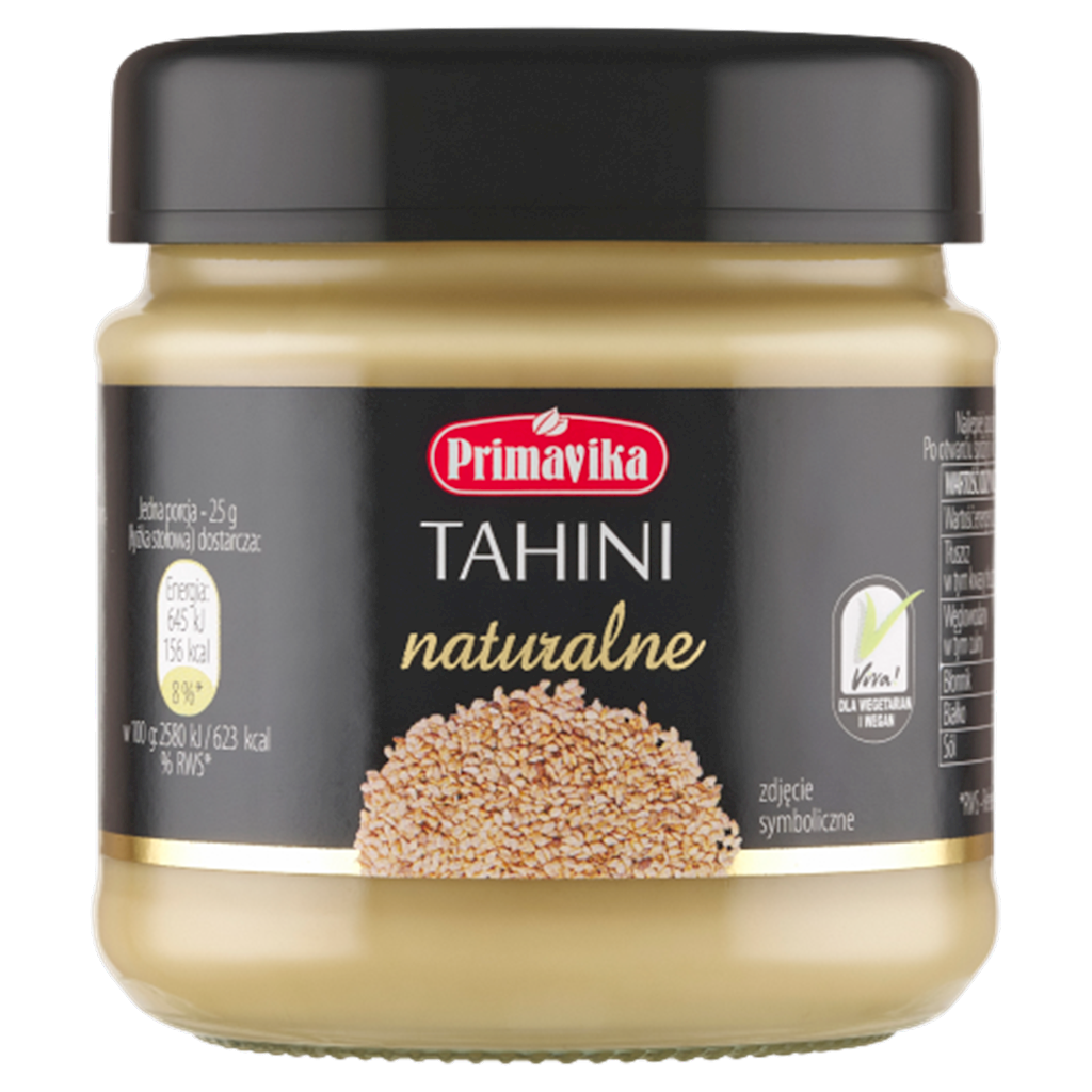 TAHINI (PASTA SEZAMOWA) 185 g – PRIMAVIKA