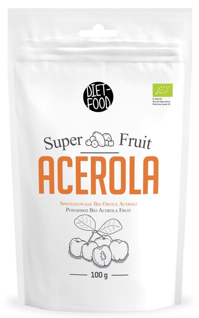 ACEROLA SPROSZKOWANA BIO 100 g – DIET-FOOD