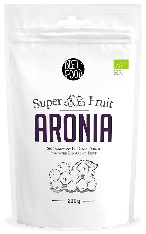 ARONIA SPROSZKOWANA BIO 200 g – DIET-FOOD