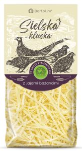 MAKARON BIO KRAJANKA Z JAJAMI BAŻANCIMI 250 g - BARTOLINI (SIELSKA KLUSKA)