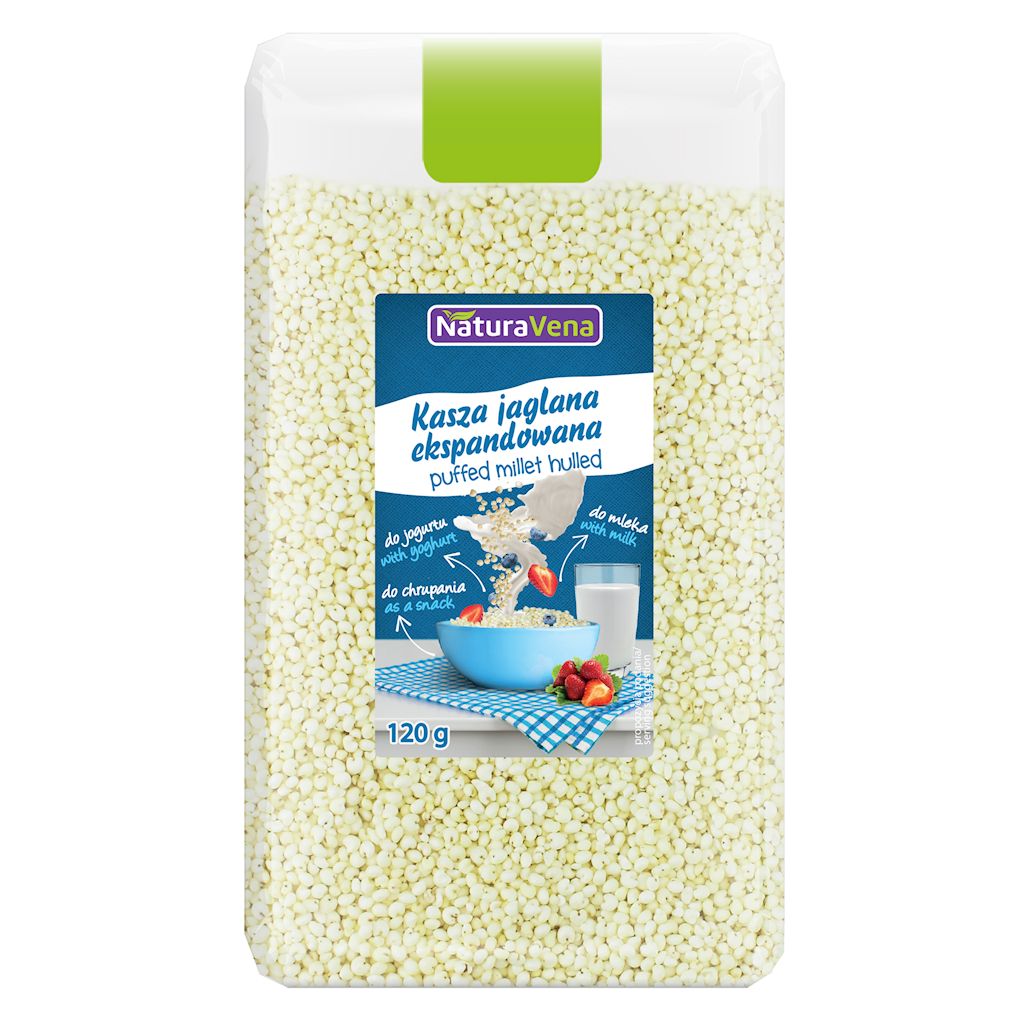 KASZA JAGLANA EKSPANDOWANA 120 g – NATURAVENA