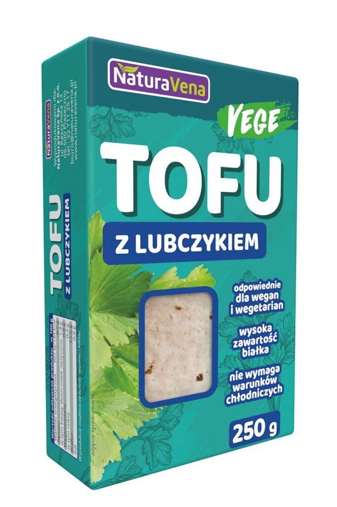 TOFU Z LUBCZYKIEM 250 g – NATURAVENA