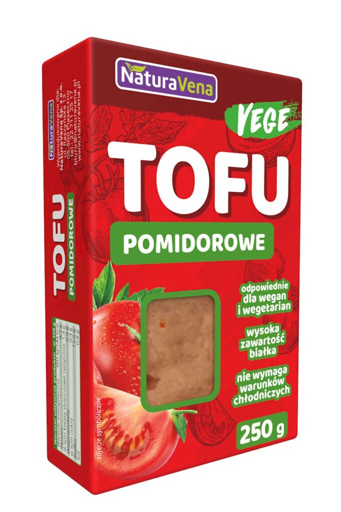 TOFU POMIDOROWE 250 g – NATURAVENA