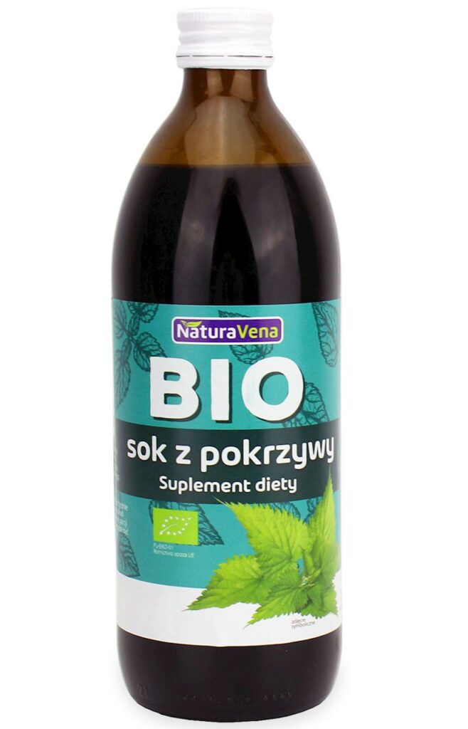 SOK Z POKRZYWY BIO 500 ml – NATURAVENA