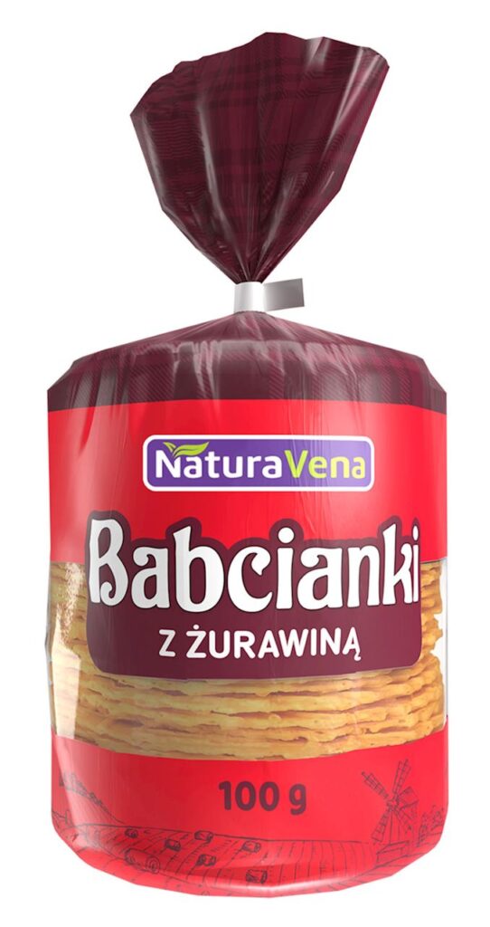 BABCIANKI Z ŻURAWINĄ 100 g – NATURAVENA