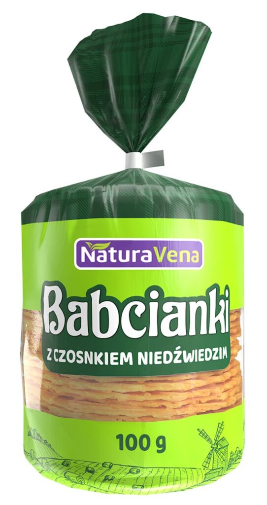 BABCIANKI Z CZOSNKIEM NIEDŹWIEDZIM 100 g – NATURAVENA