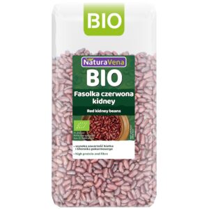 FASOLKA CZERWONA KIDNEY BIO 400 g - NATURAVENA