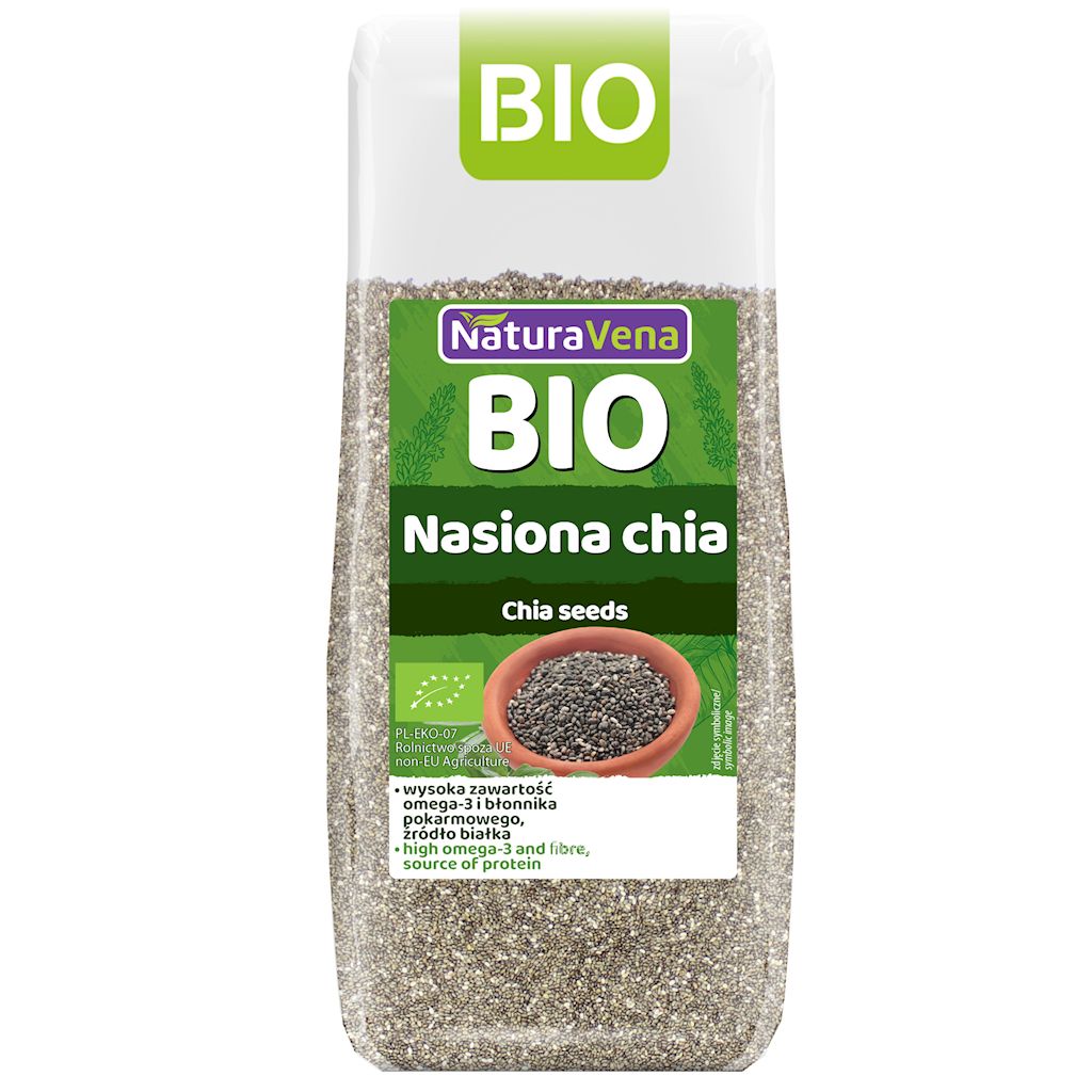 CHIA NASIONA BIO 200 g – NATURAVENA