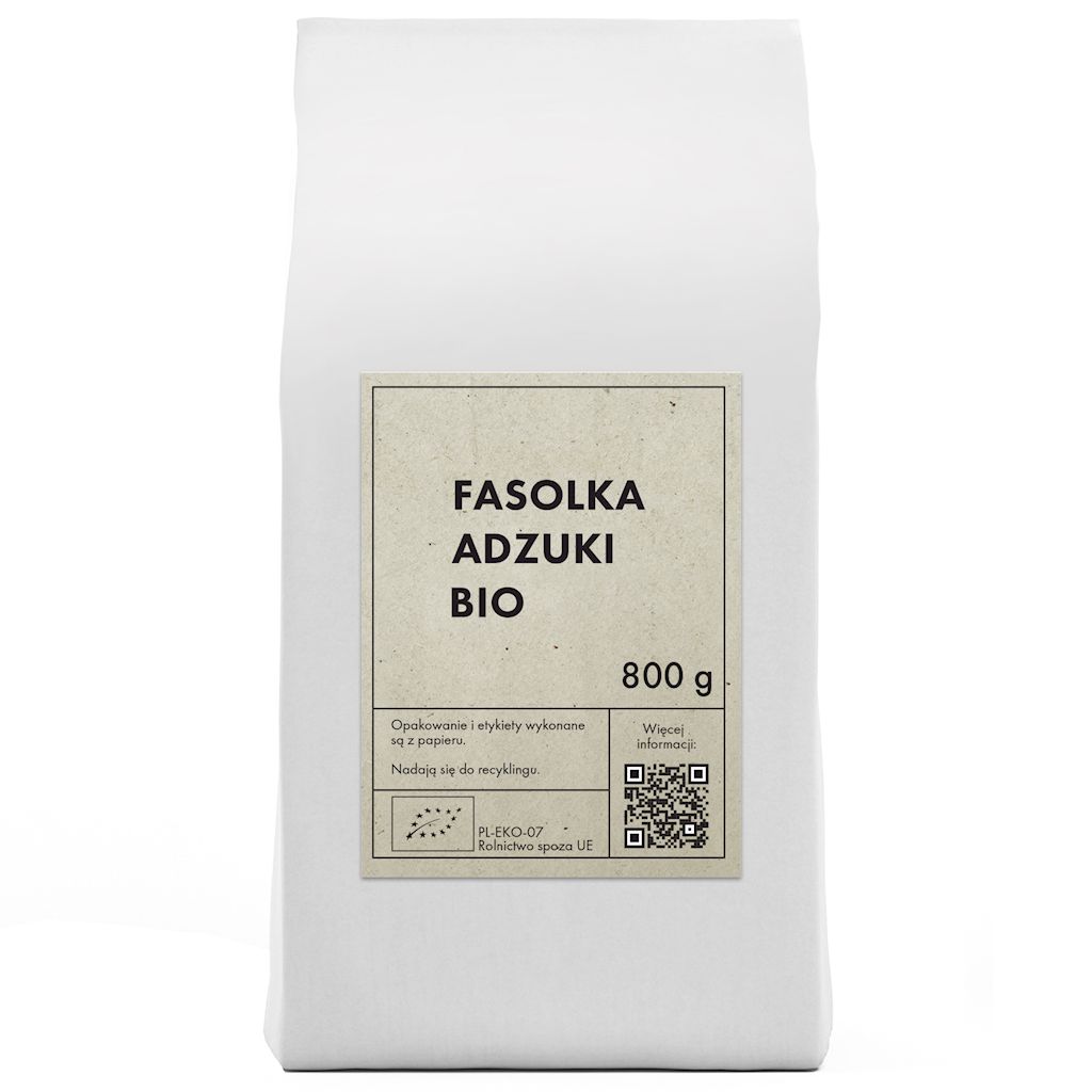 FASOLKA ADZUKI BIO 800 g – THE PLANET