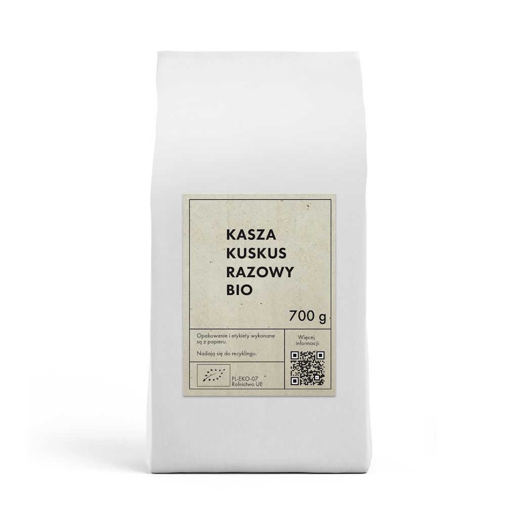 KASZA KUSKUS RAZOWY BIO 700 g – THE PLANET