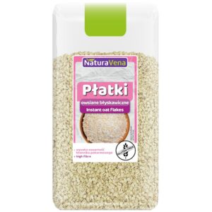 PŁATKI OWSIANE BŁYSKAWICZNE BEZGLUTENOWE 300 g - NATURAVENA