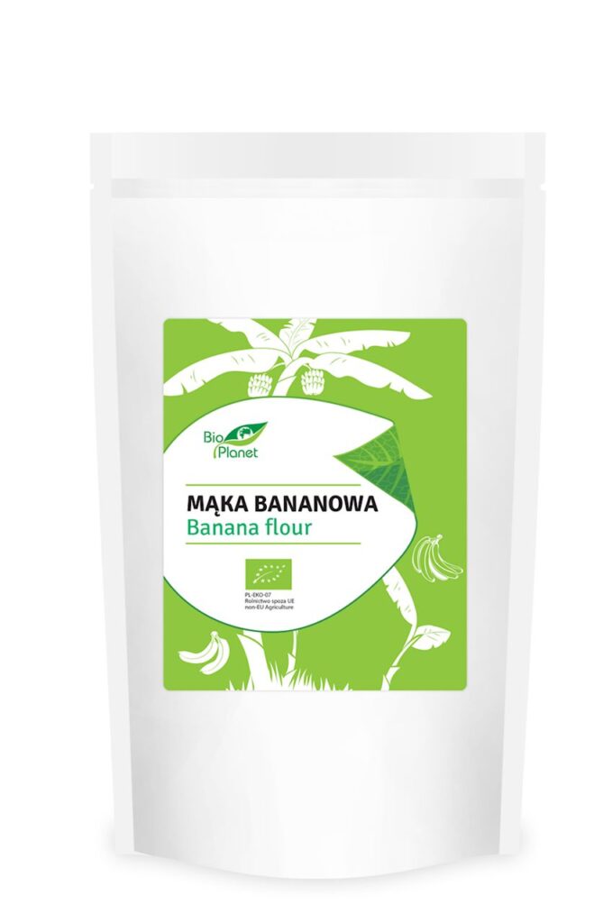 MĄKA BANANOWA BIO 200 g – BIO PLANET