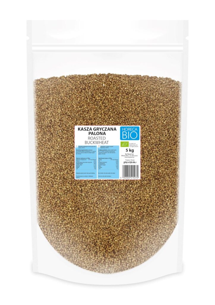 KASZA GRYCZANA PALONA BIO 5 kg – HORECA (BIO PLANET)