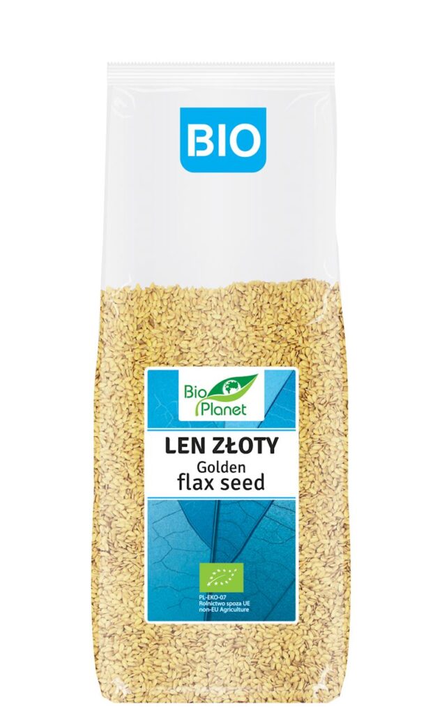 LEN ZŁOTY (SIEMIĘ LNIANE) BIO 1 kg – BIO PLANET