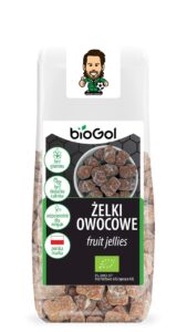 ŻELKI OWOCOWE BEZ ŻELATYNY BEZGLUTENOWE BIO 90 g - BIOGOL