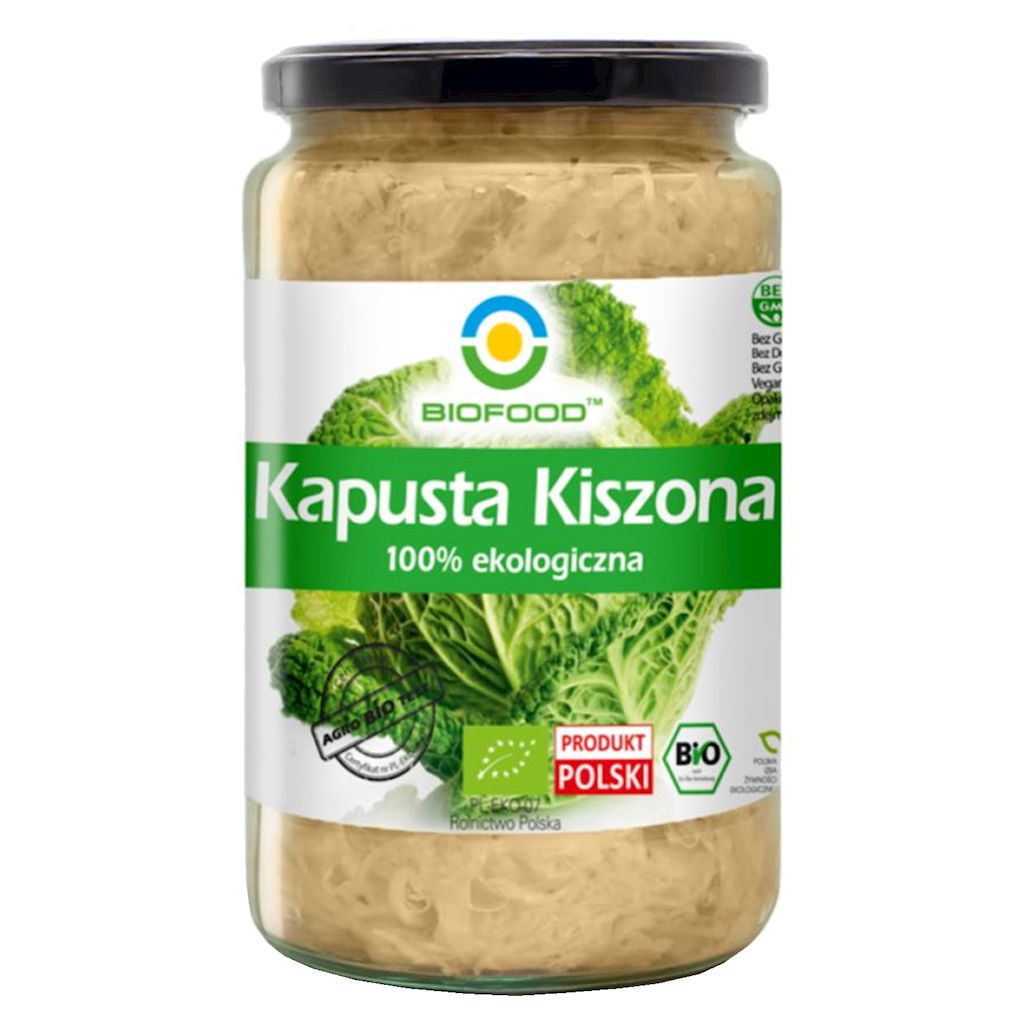 KAPUSTA KISZONA BEZGLUTENOWA BIO 700 g (500 g) – BIO FOOD
