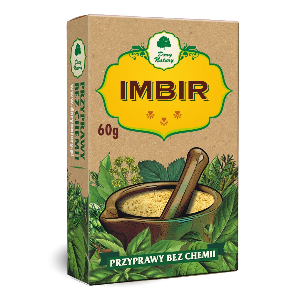 IMBIR MIELONY 60 g – DARY NATURY