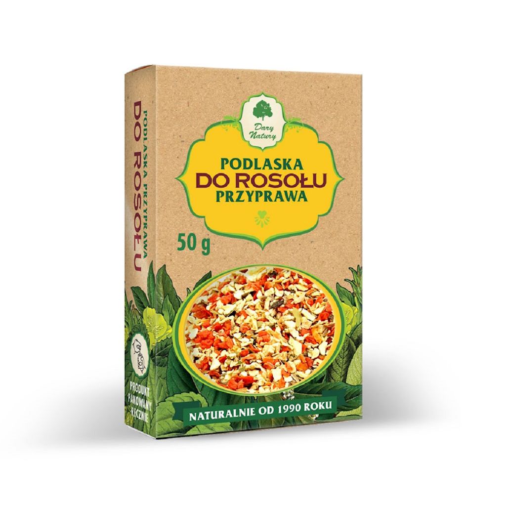 PRZYPRAWA DO ROSOŁU BEZGLUTENOWA (PODLASKA) 50 g – DARY NATURY