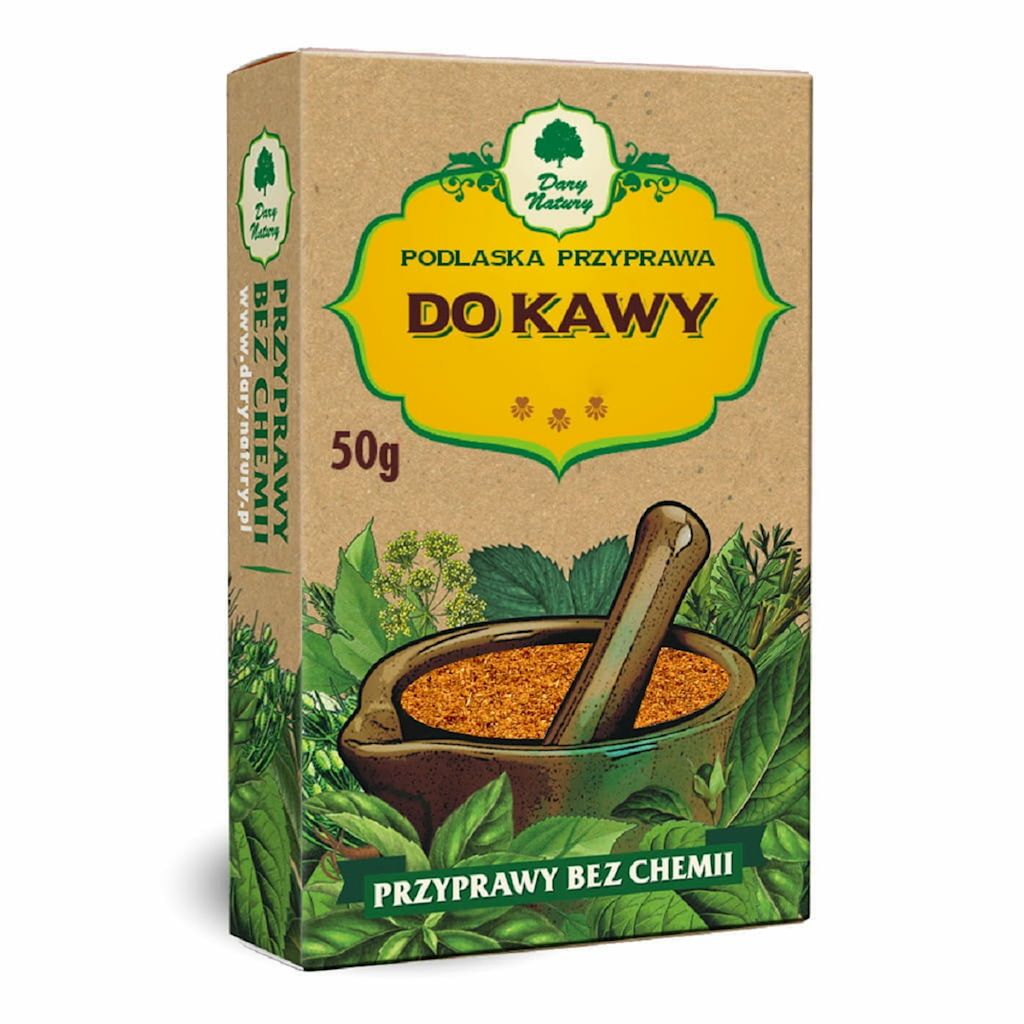 PRZYPRAWA DO KAWY BEZGLUTENOWA (PODLASKA) 50 g – DARY NATURY