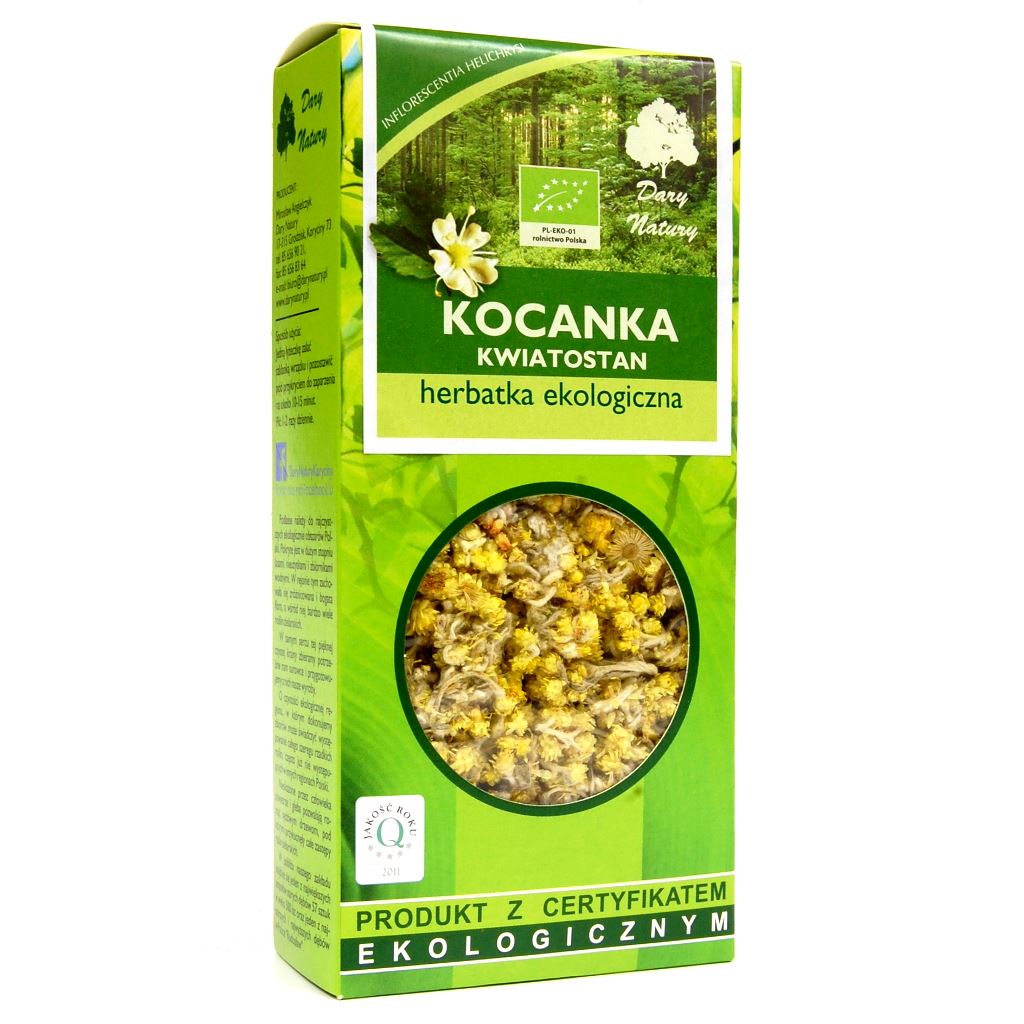 HERBATKA KWIATOSTAN KOCANKI BIO 25 g – DARY NATURY