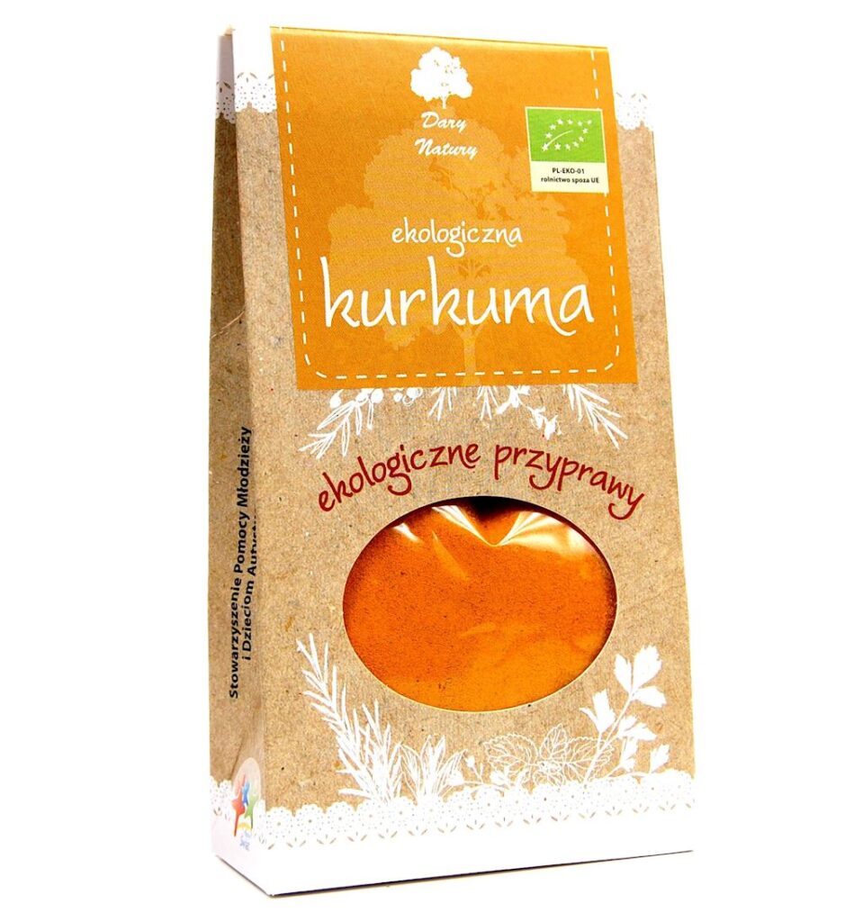 KURKUMA BIO 50 g – DARY NATURY