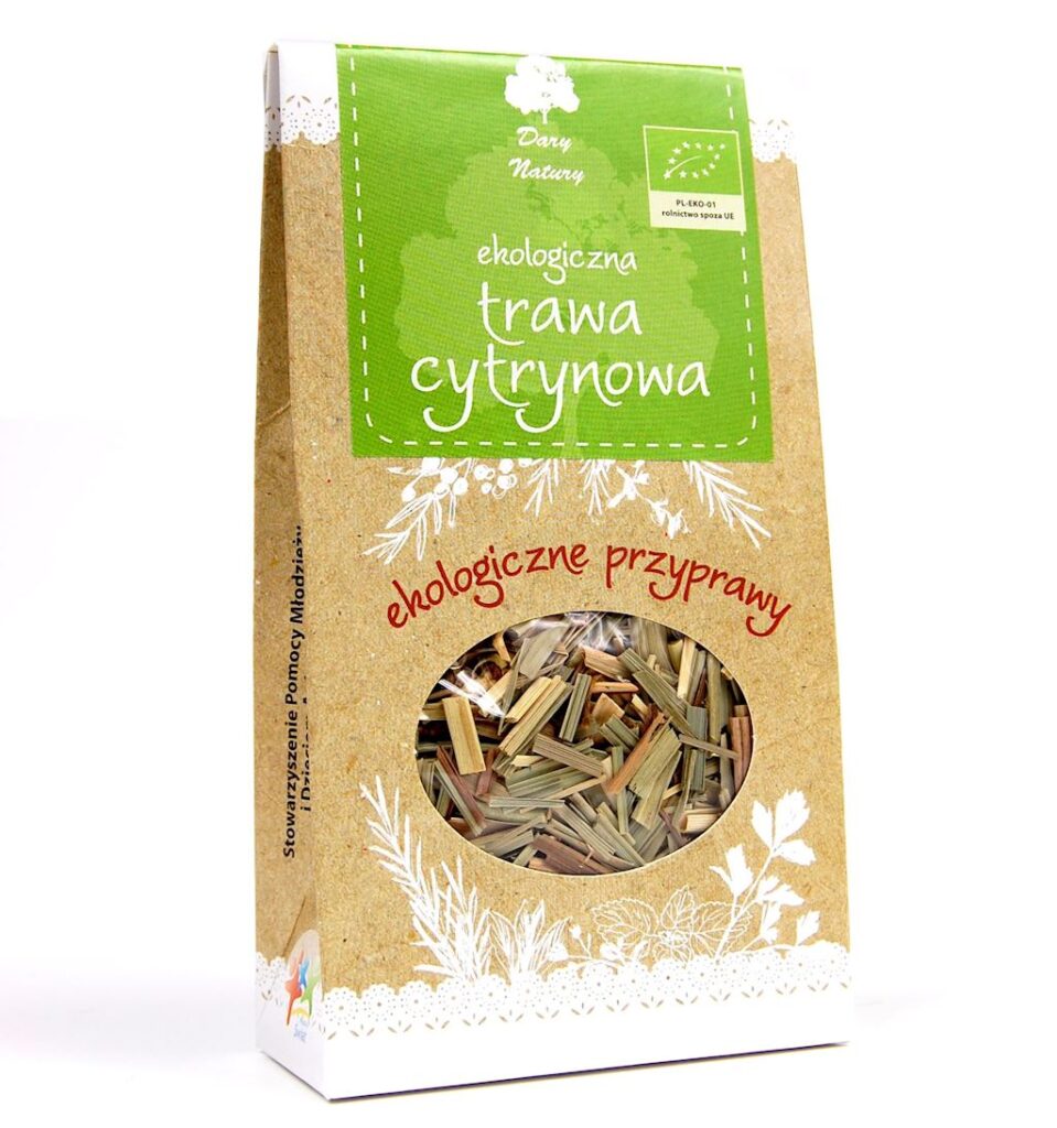 TRAWA CYTRYNOWA BIO 20 g – DARY NATURY