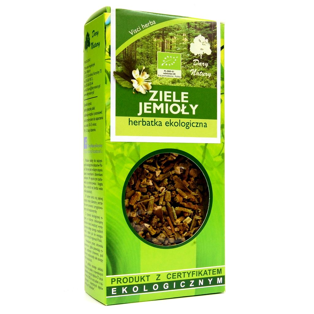HERBATKA ZIELE JEMIOŁY BIO 50 g – DARY NATURY