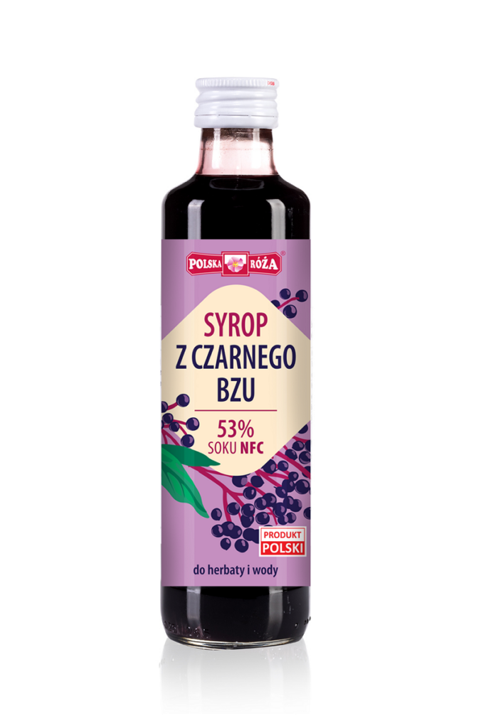 SYROP Z CZARNEGO BZU 250 ml – POLSKA RÓŻA
