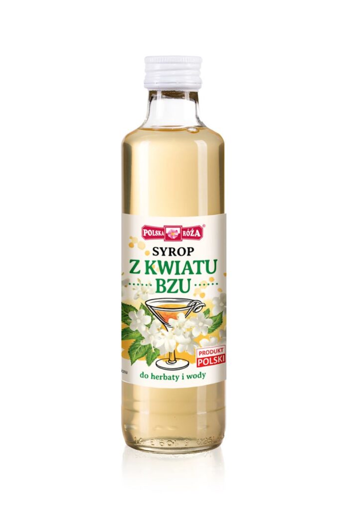 SYROP Z KWIATÓW CZARNEGO BZU 250 ml – POLSKA RÓŻA