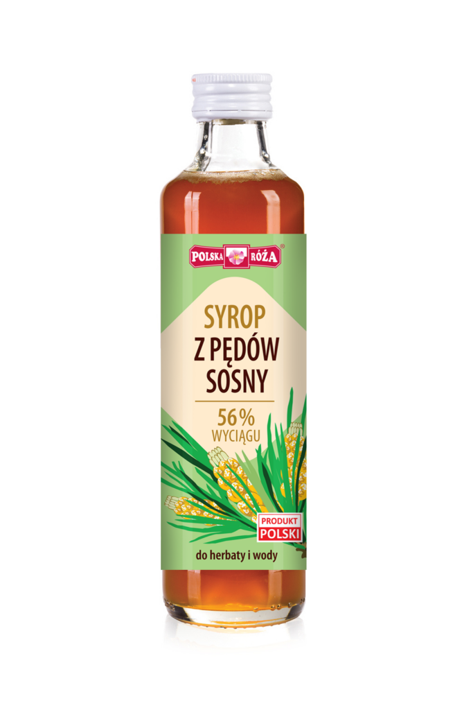 SYROP Z PĘDÓW SOSNY 250 ml – POLSKA RÓŻA