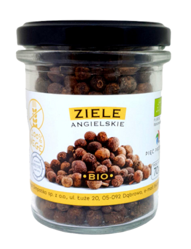 ZIELE ANGIELSKIE BEZGLUTENOWE BIO 70 g – PIĘĆ PRZEMIAN