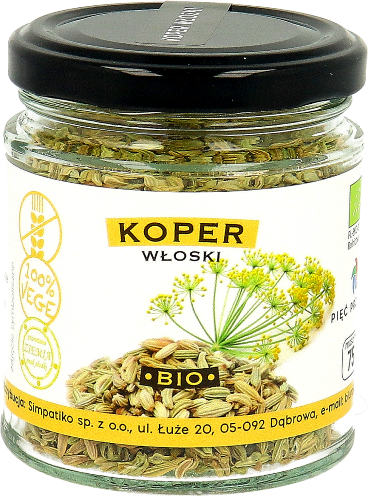 KOPER WŁOSKI BEZGLUTENOWY BIO 75 g – PIĘĆ PRZEMIAN