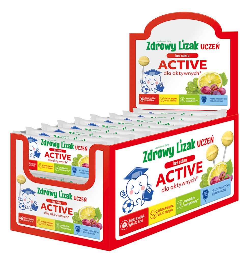 LIZAK O SMAKU WINOGRONO – CYTRYNA DLA AKTYWNYCH BEZ CUKRU BEZGLUTENOWY 6 g – ZDROWY LIZAK (MNIAM MNIAM)