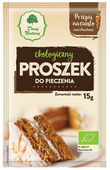 PROSZEK DO PIECZENIA BIO 15 g – DARY NATURY