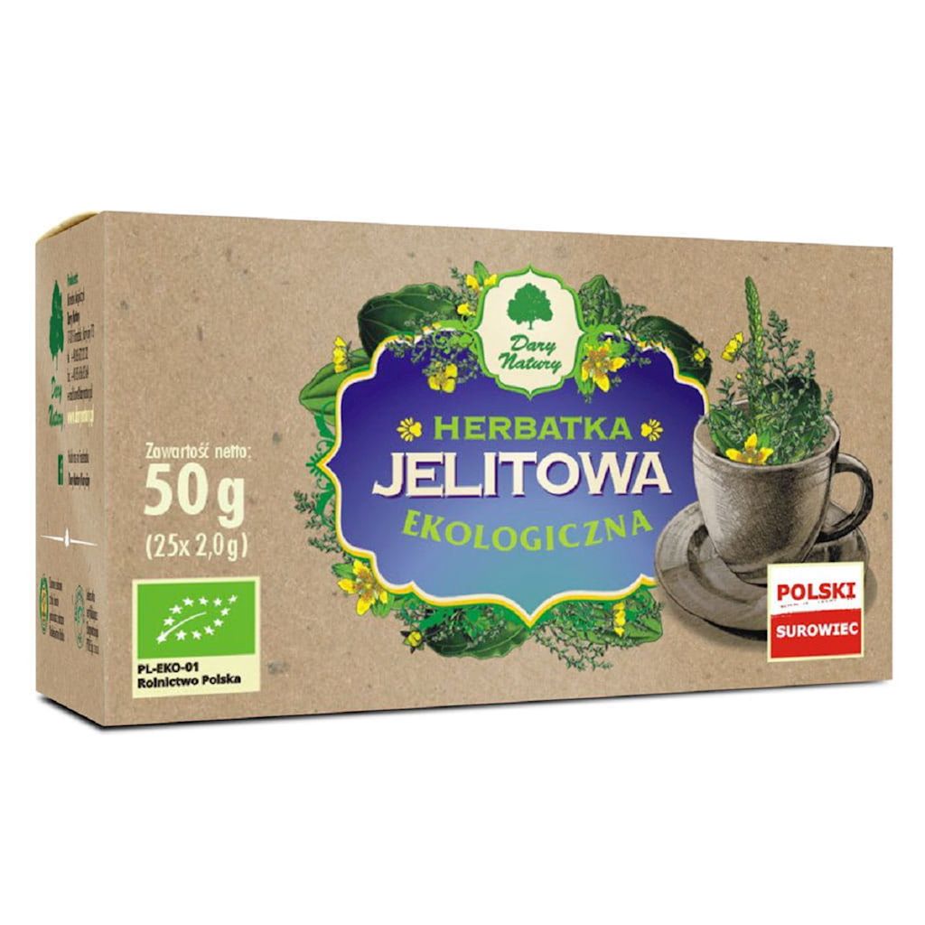 HERBATKA JELITOWA BIO (25 x 2 g) 50 g – DARY NATURY