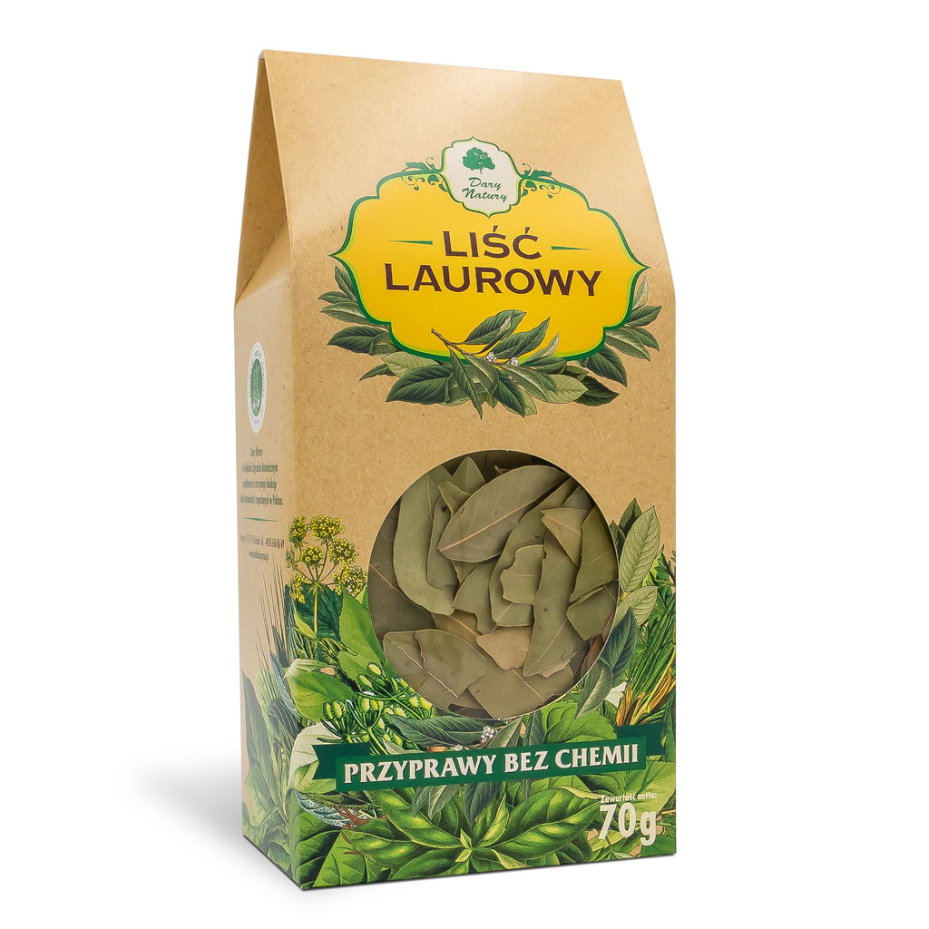 LIŚĆ LAUROWY 70 g – DARY NATURY