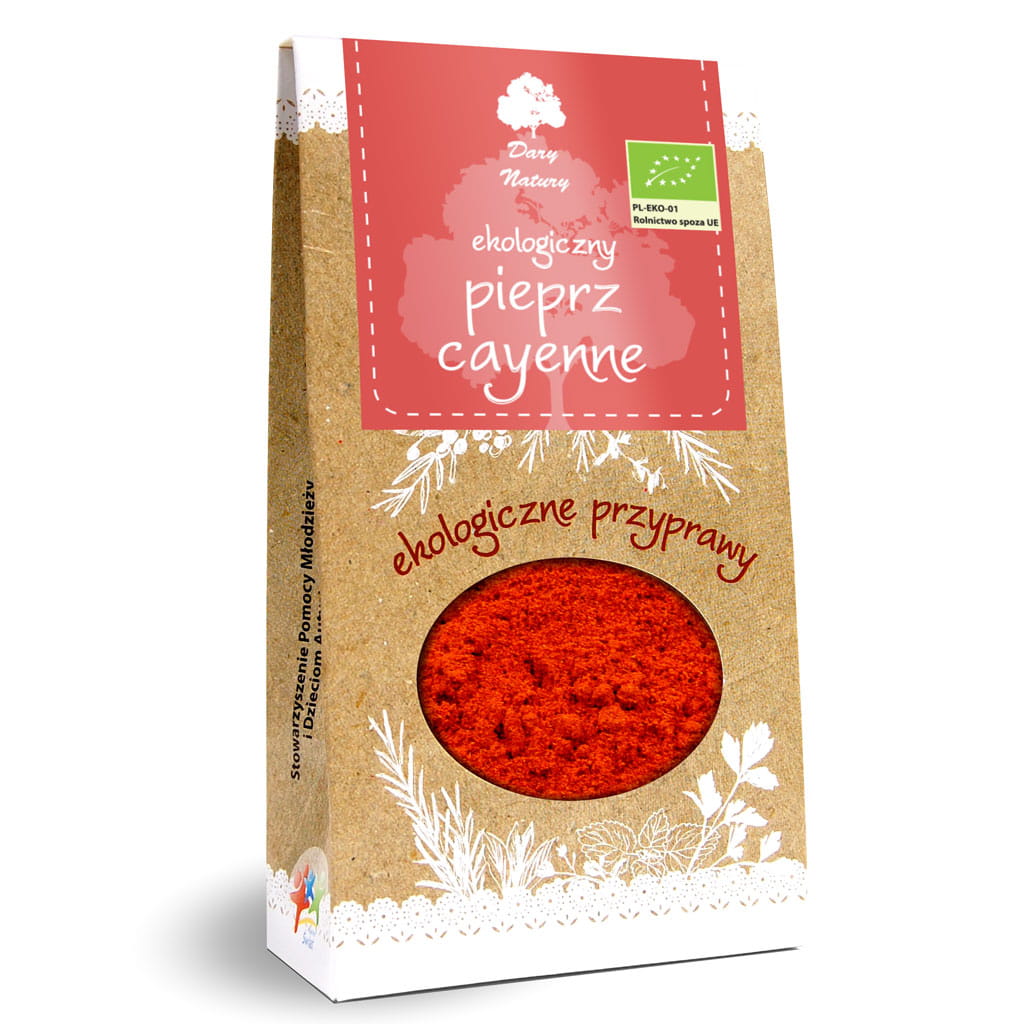 PIEPRZ CAYENNE BIO 60 g – DARY NATURY