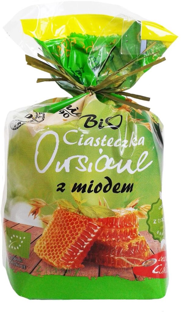 CIASTKA OWSIANE Z MIODEM BIO 150 g – BIO ANIA